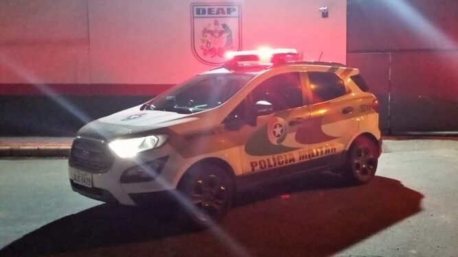 Foragido do sistema prisional é recapturado em Jaraguá do Sul após saidinha de Natal