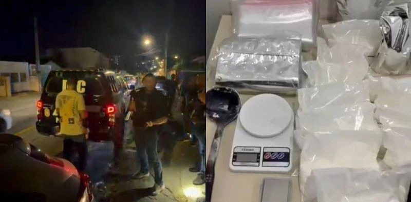 Casal suspeito de enviar drogas pelos Correios é preso com 32 kg de entorpecentes